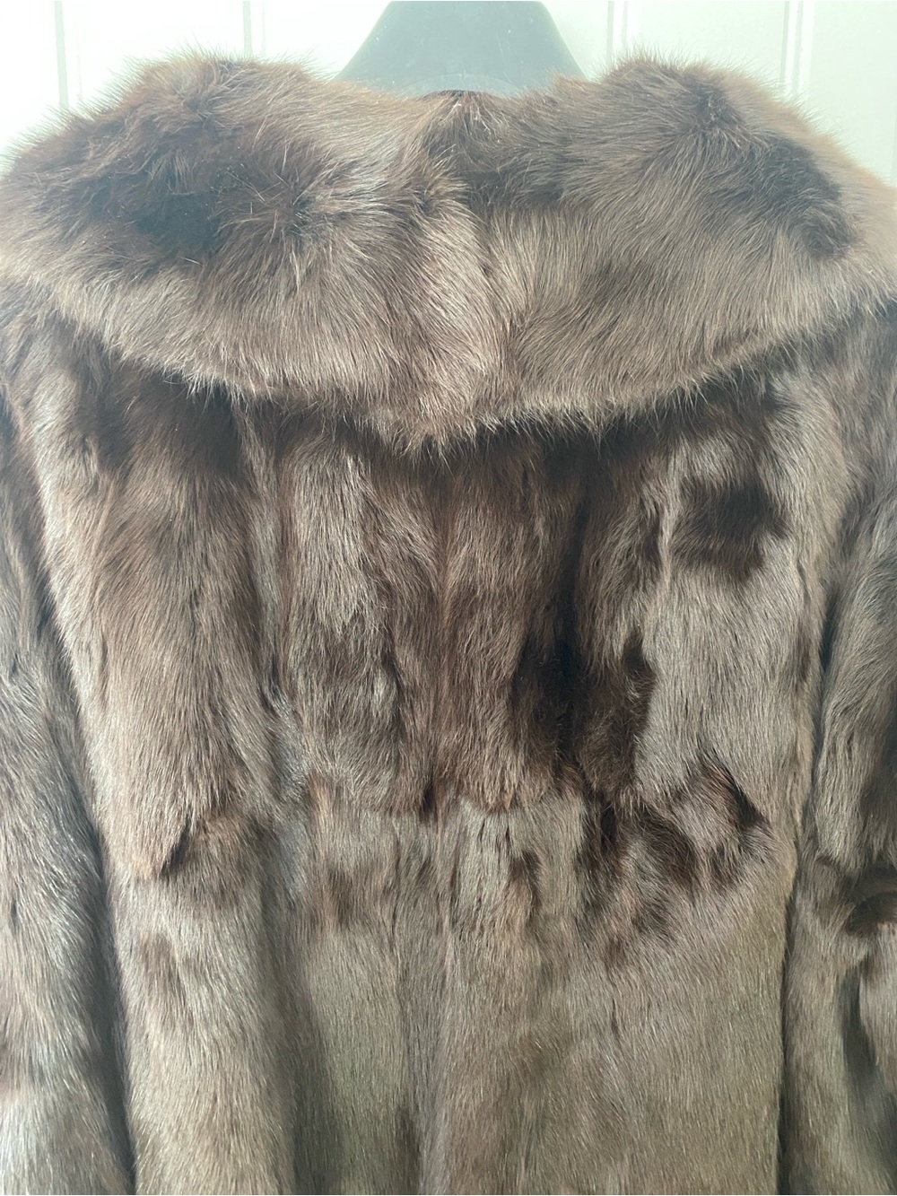 Vintage 1970’s Real Mink Fur Coat - Picture 3 of 4